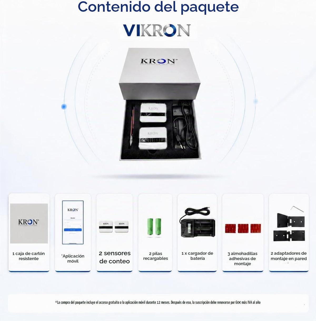 VIKRON; Contador de Personas